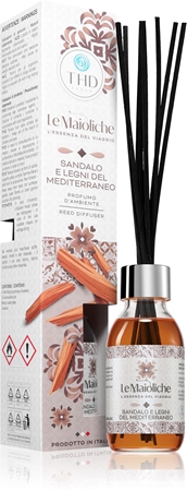 THD Le Maioliche Sandalo e Legni Del Mediterraneo aroma diffuser with filling