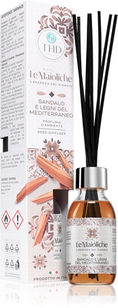 THD Le Maioliche Sandalo e Legni Del Mediterraneo aroma diffuser with filling