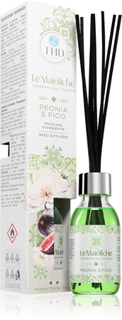THD Le Maioliche Peonia e Fico Aroma Diffuser mit Füllung