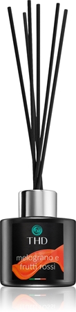THD Luxury Black Collection Pomegranate and Red Fruits aroma difuzér s náplní