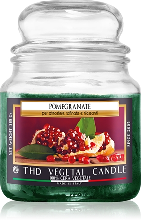 THD Italian Luxury Pomegranate scented candle