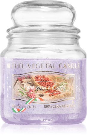 THD Vegetal Pepe Rosa E Caffe lumânare parfumată