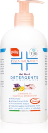 THD Essential Sanify Gel Mani Detergente oczyszczające mydło do rąk w płynie