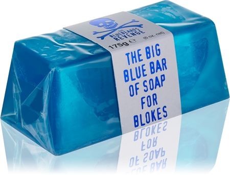 blue bar soap
