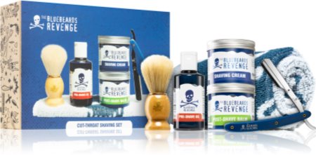 The Bluebeards Revenge Gift Sets Cut-Throat Shaving Kit Geschenkset (für Gesicht und Bart)
