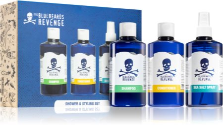 The Bluebeards Revenge Gift Sets Shower & Styling darilni set (za lase in lasišče) za moške