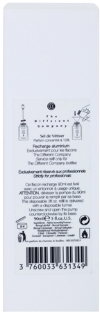 The Different Company Sel de Vetiver Eau de Parfum Unisex 90 ml Ersatzfüllung