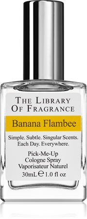 The Library of Fragrance Banana Flambee Eau de Cologne Unisex