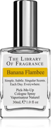 The Library of Fragrance Banana Flambee kolínská voda unisex