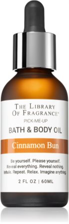 The Library of Fragrance Cinnamon Bun ulei pentru corp pentru baie