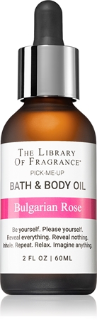 The Library of Fragrance Bulgarian Rose ulje za tijelo za kupke