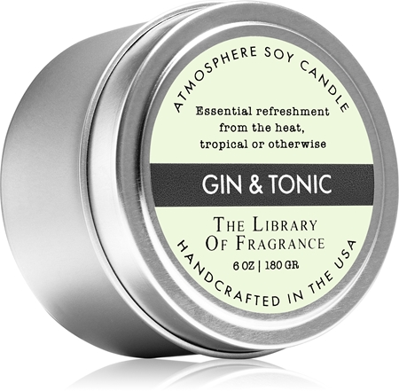 The Library of Fragrance Gin & Tonic vonná svíčka