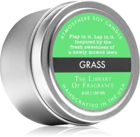 The Library of Fragrance Grass vela perfumada