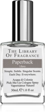 The Library of Fragrance Paperback acqua di Colonia unisex