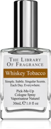 The Library of Fragrance Whiskey Tobacco Eau de Cologne uraknak
