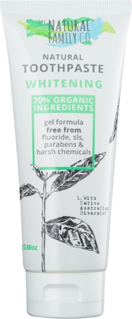 The Natural Family Co. Whitening bělicí zubní pasta