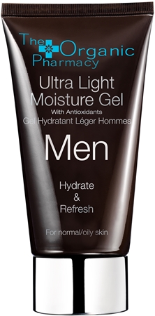 The Organic Pharmacy Men crema-gel hidratante textura ligera para pieles normales y grasas
