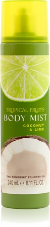The Somerset Toiletry Co. Tropical Fruits Coconut & Lime tělová mlha na tělo a vlasy