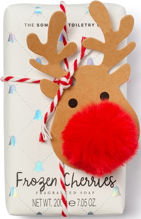 The Somerset Toiletry Co. Xmas Soap Frozen Cherries tuhé mýdlo