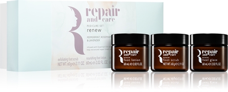 The Somerset Toiletry Co. Repair and Care Pedicure Set Renew dárková sada Peppermint, Rosemary & Lavender (na nohy)
