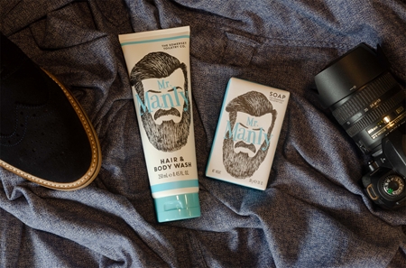 The Somerset Toiletry Co. Mr Manly Hair & Body Wash 2-in-1 shampoo and cleansing gel