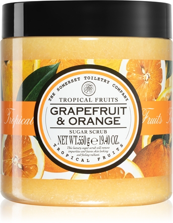 The Somerset Toiletry Co. Tropical Fruits Sugar Scrubs Cukura skrubis ķermenim