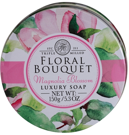 The Somerset Toiletry Co. Floral Bouquet Magnolia Blossom jabón sólido de lujo
