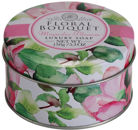 The Somerset Toiletry Co. Floral Bouquet Magnolia Blossom jabón sólido de lujo