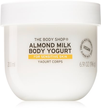 The Body Shop Almond Milk yogur corporal