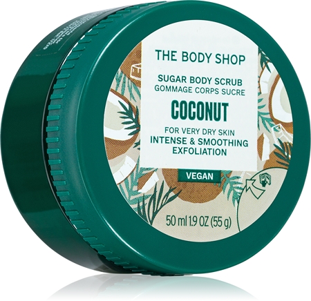 The Body Shop Coconut Body Scrub Vegan пілінг для тіла з кокосoм