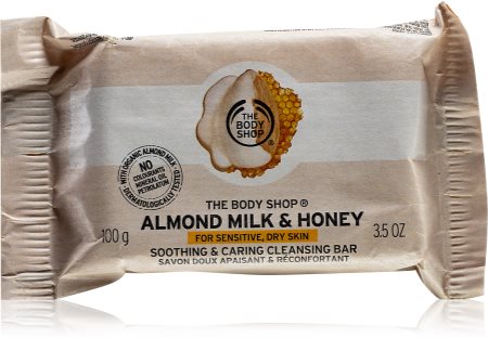 The Body Shop Almond Milk & Honey sabonete sólido