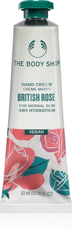 The Body Shop British Rose Hand Cream Moisturising Hand Cream