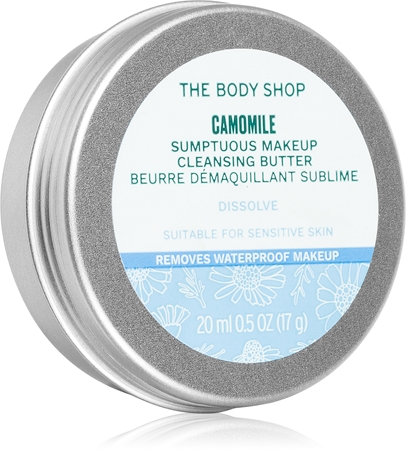 The Body Shop Camomile Sumptuous Cleansing Butter odličovací a čisticí balzám na obličej