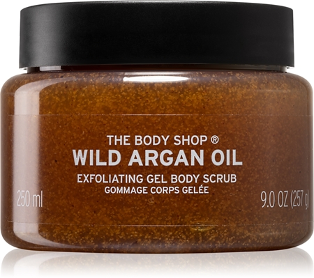 The Body Shop Wild Argan Oil Exfoliant hrănitor pentru corp cu ulei de argan