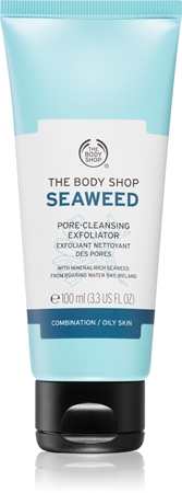 The Body Shop Seaweed oczyszczający peeling do twarzy z algami morskimi