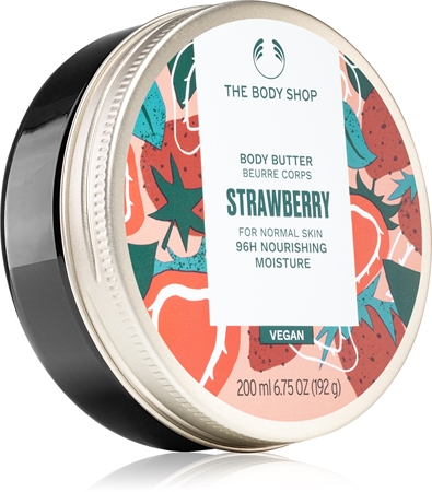 The Body Shop Strawberry Body Butter beurre corporel pour peaux normales