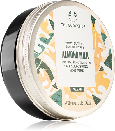 The Body Shop Almond Milk Body Butter beurre corporel nourrissant pour peaux sèches et sensibles