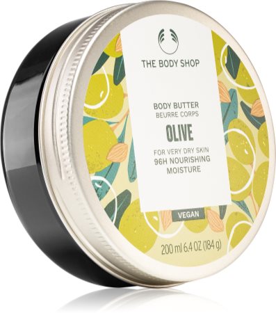 The Body Shop Olive manteca hidratante intensiva para cuerpo para pieles muy secas