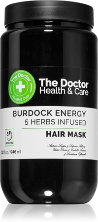The Doctor Burdock Energy 5 Herbs Infused Befästande mask för hår