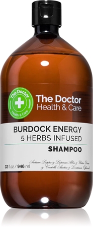 The Doctor Burdock Energy 5 Herbs Infused posilující šampon
