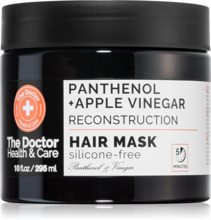 The Doctor Panthenol + Apple Vinegar Reconstruction nährende Haarmaske mit Panthenol