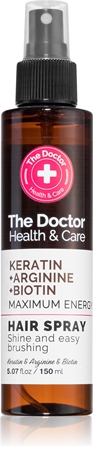 The Doctor Keratin + Arginine + Biotin Maximum Energy Närande leave-in balsam Med keratin