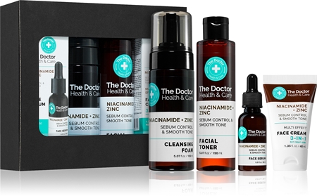 The Doctor Niacinamide + Zinc Set coffret cadeau visage