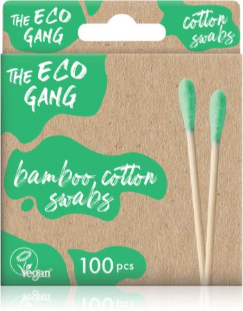 The Eco Gang Bamboo Cotton Swabs bomullspinnar