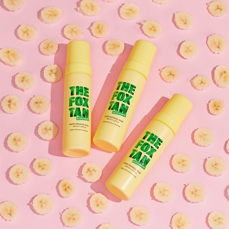 The Fox Tan Rapid Banana Whip přípravek k urychlení a prodloužení opálení bez ochranného faktoru