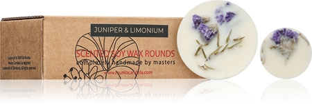 The Munio Juniper & Limonium tartelette en cire