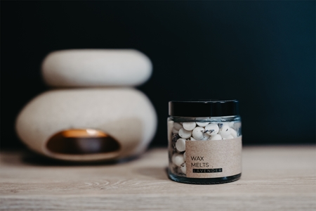 The Munio Lavender wax melt