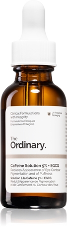 The Ordinary Caffeine Solution 5% + EGCG oční sérum proti otokům a tmavým kruhům