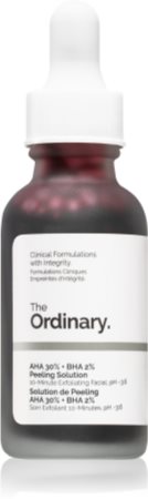 The Ordinary AHA 30% + BHA 2% Peeling Solution gommage chimique