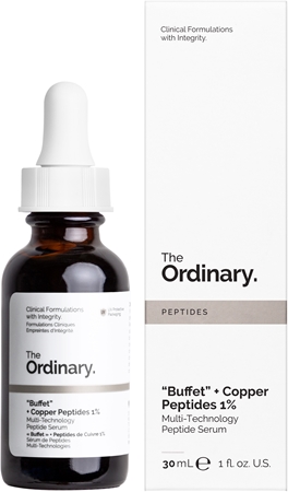 The Ordinary "Buffet" + Copper Peptides 1% Aufhellendes Anti-Falten-Serum